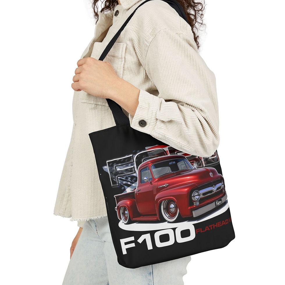 Thumbnail: "FORD F100" Canvas Tote Bag 