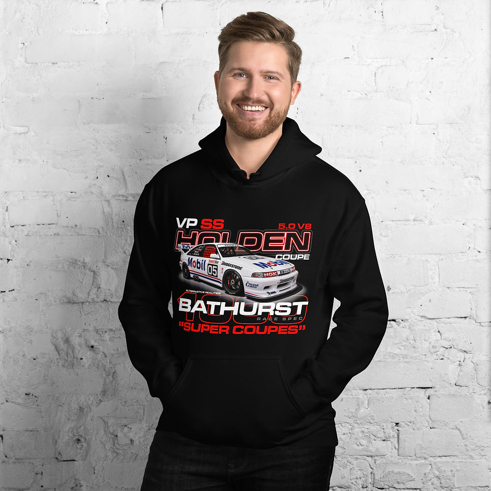 Thumbnail: Unisex Hoodie "VP BATHURST 1000" Large FRONT Print