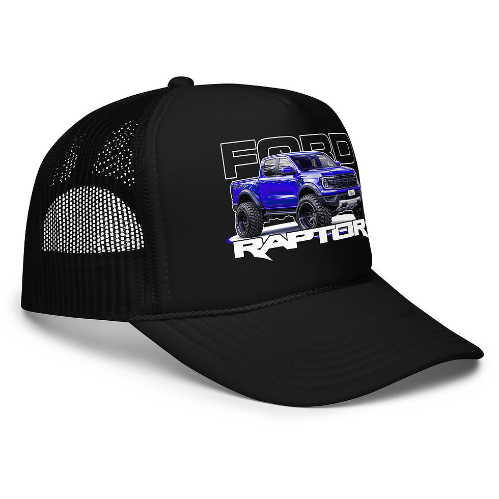 Thumbnail: Foam trucker hat "RAPTOR" (BLUE)