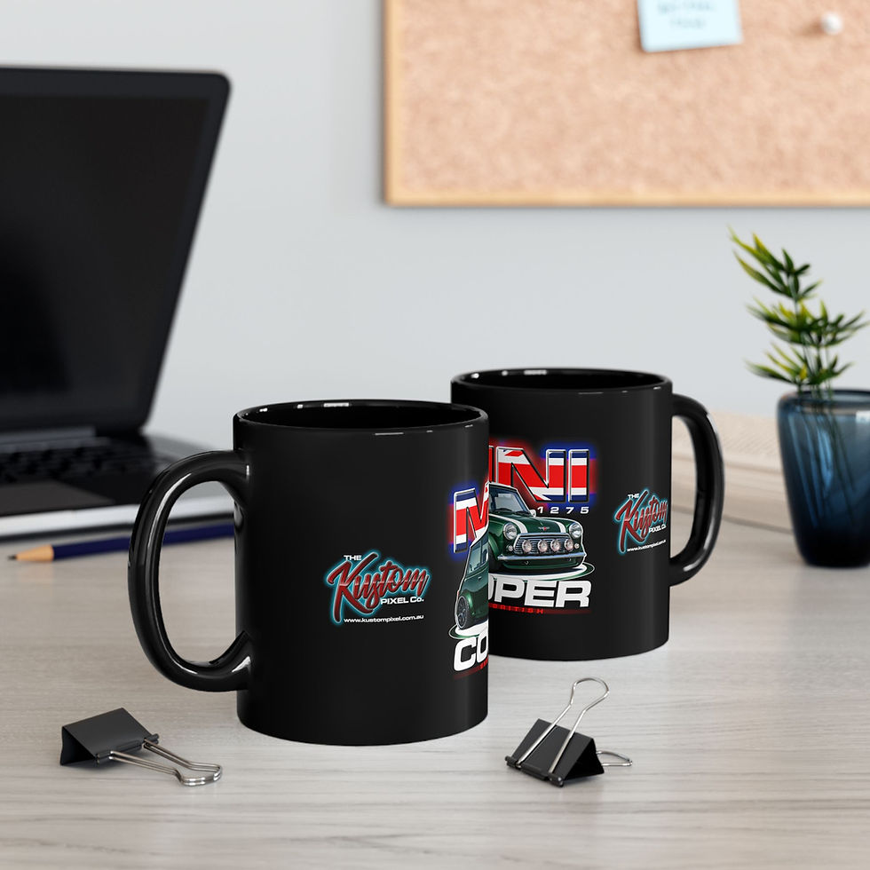 Thumbnail: MINI COOPER Black Mug (11oz)
