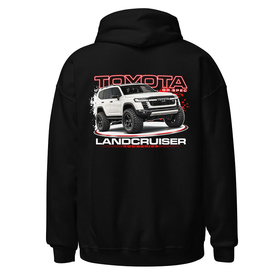 Thumbnail: Unisex Hoodie "300 SERIES" Large BACK print