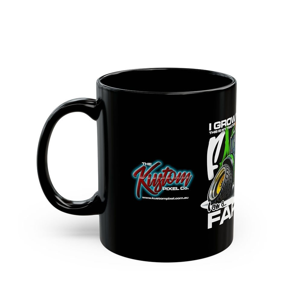 Thumbnail: FARMER Black Mug (11oz)