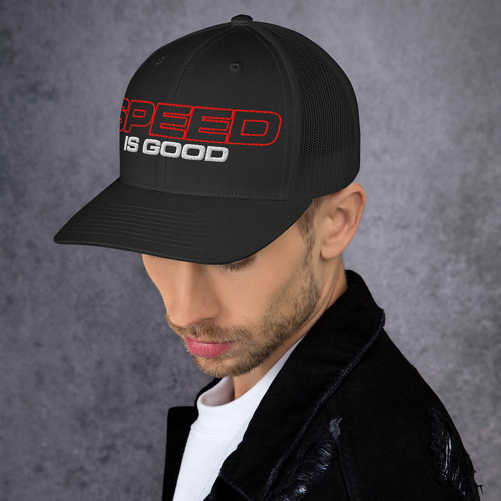 Thumbnail: Trucker Cap "SPEED IS GOOD"