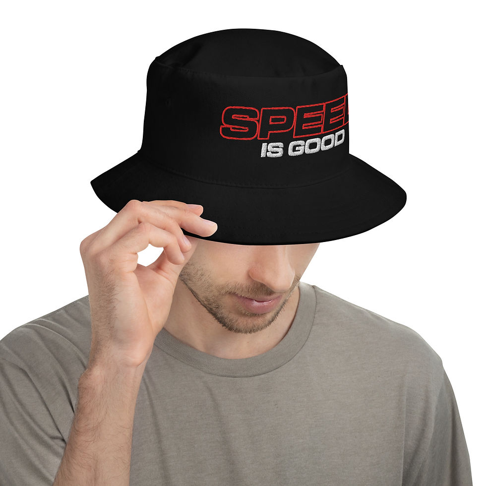 Thumbnail: Bucket Hat "SPEED IS GOOD"