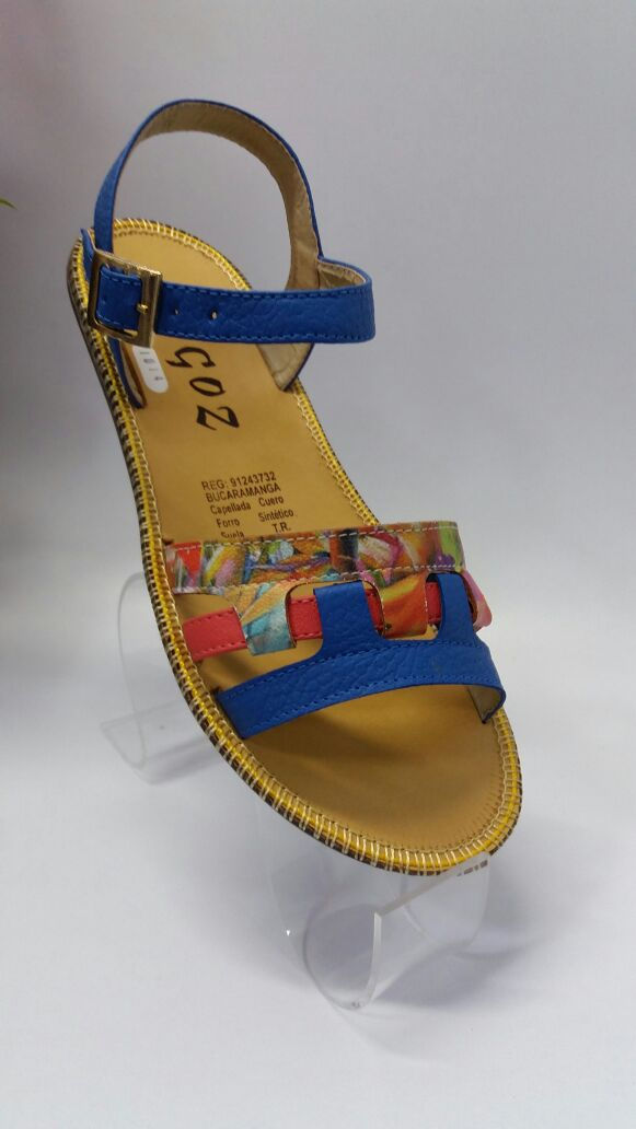 Miniatura: SANDALIAS PLANAS - COLORES