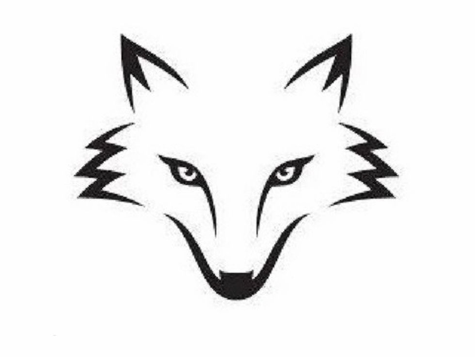 Foxes club logo with contact details of NW-AGA Archery