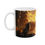 Thumbnail: Wolf Mt. Hood Ceramic Mug 11oz, Sunrise, Pacific Northwest, Coffee Mug