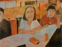 Classroom, 1970, 30" x 40"