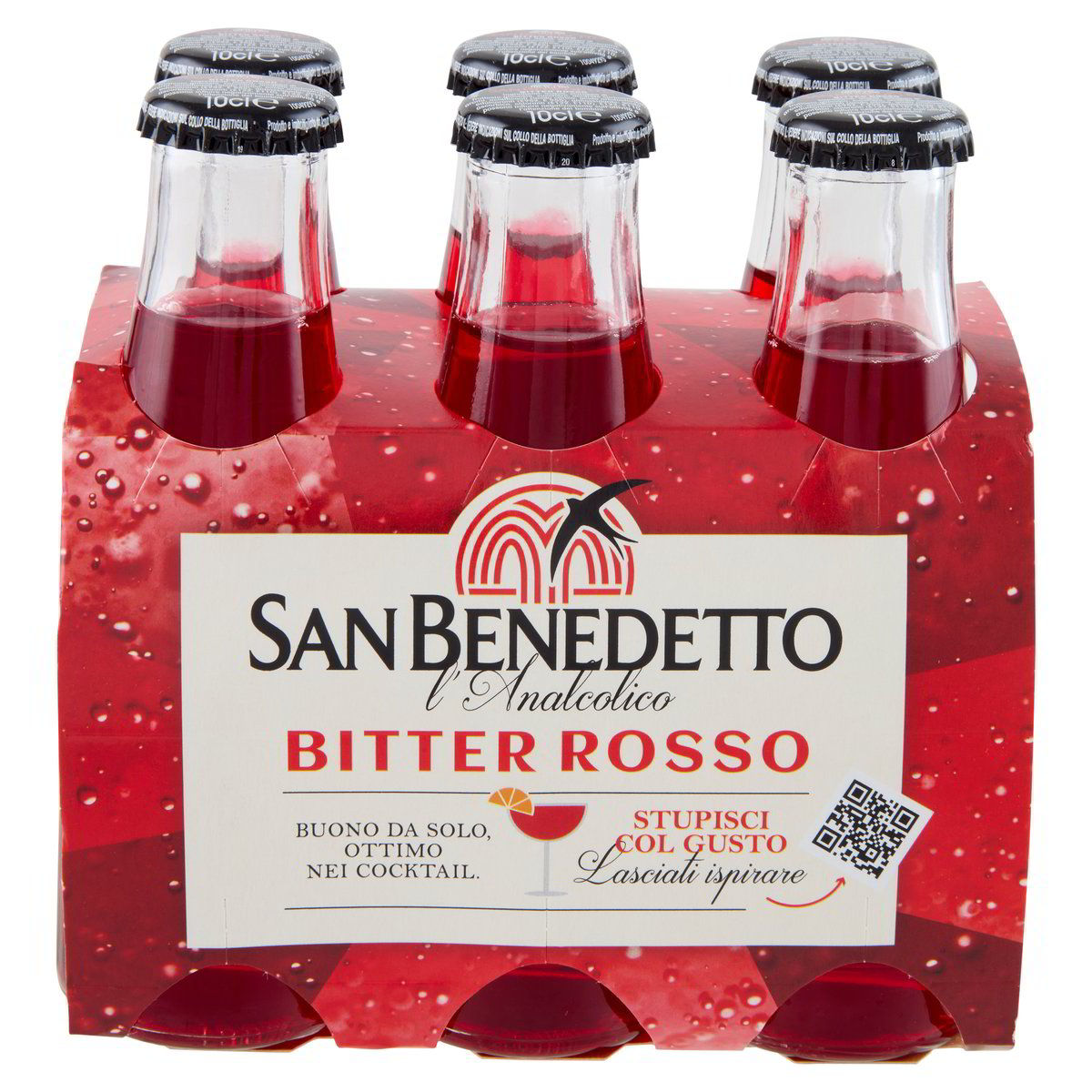 SAN BENEDETTO BITTER ROSSO 6X10CL