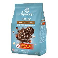 LAZZARONI FROLLINI CON NOCCIOLE E CACAO 200RG
