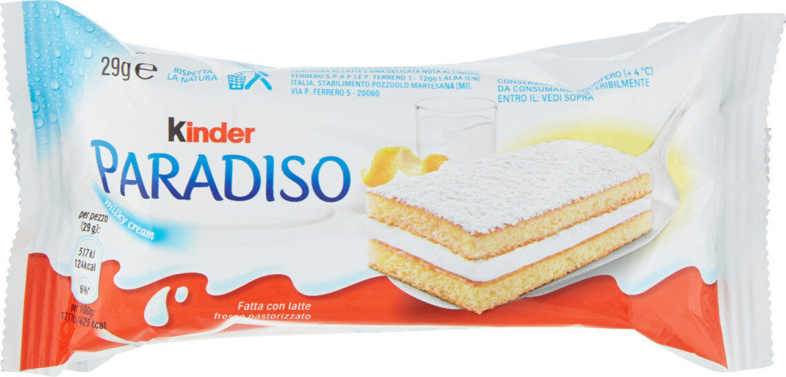 Kinder Paradiso 4x29g