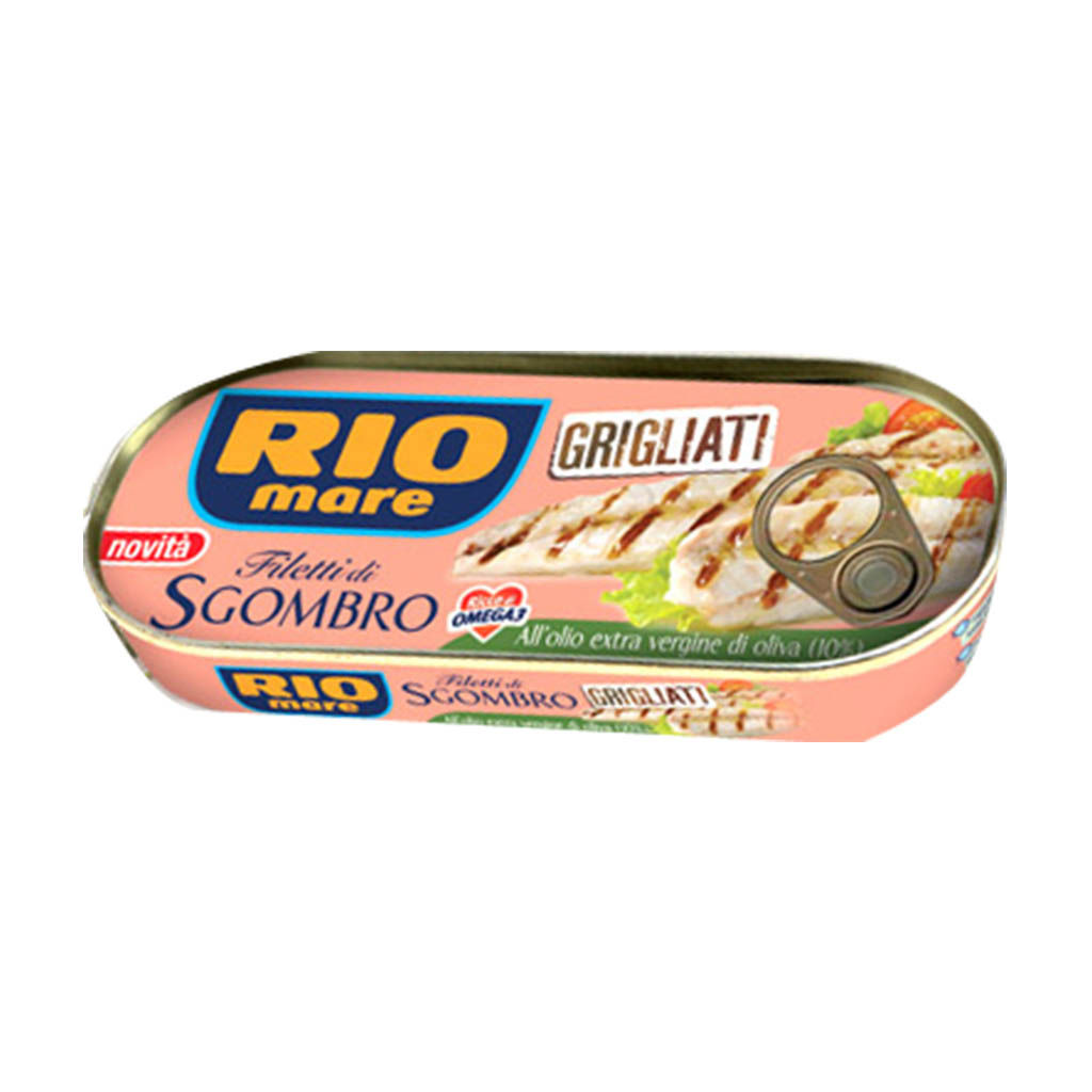 Rio Mare Filetti di Sgombro All'olio di Oliva 120g