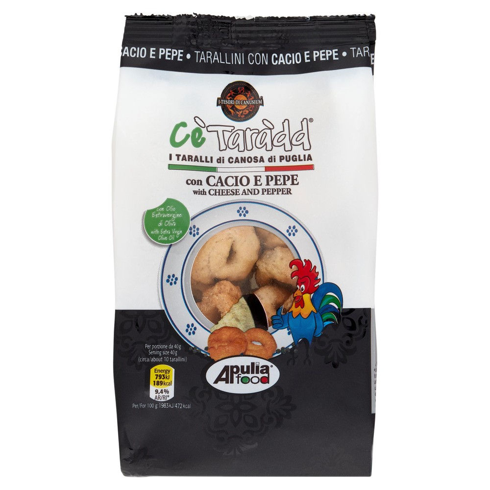 CE TARADD  CACIO E PEPE  250GR 