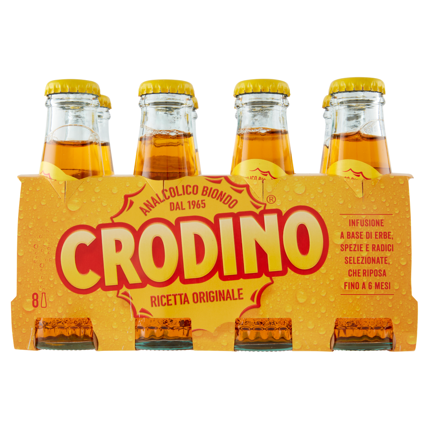 Crodino Aperitivo cerveza 10cl x8