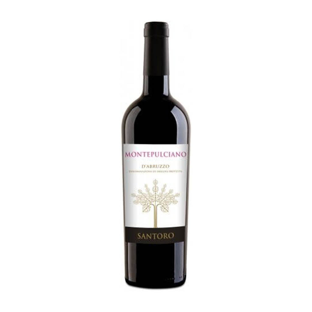 Montepulciano D'abruzzo Santoro vino 750ml