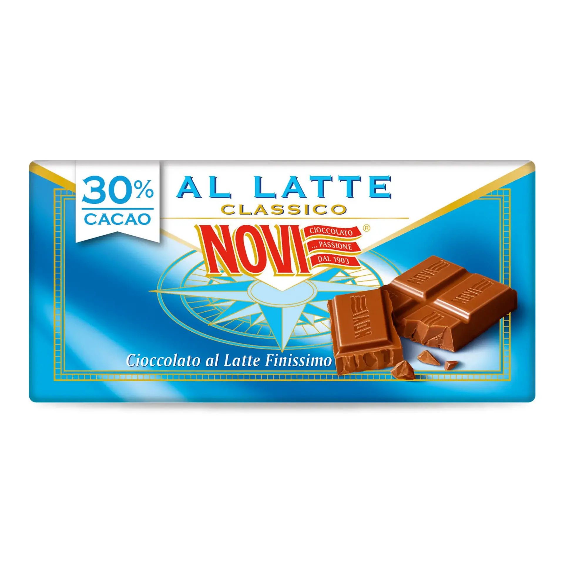 NOVI AL LATTE CLASSICO 30% CACAO 100G