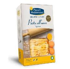 TAGLIATELLE PASTA ALL OUVO PIACERI MEDITERRANEI 250GR