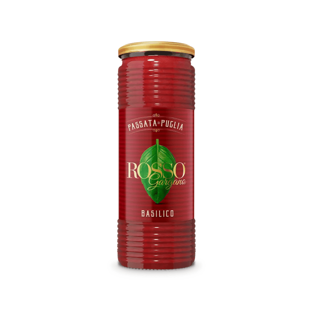 ROSSO PASSATA PUGLIA BASILICO 690GR