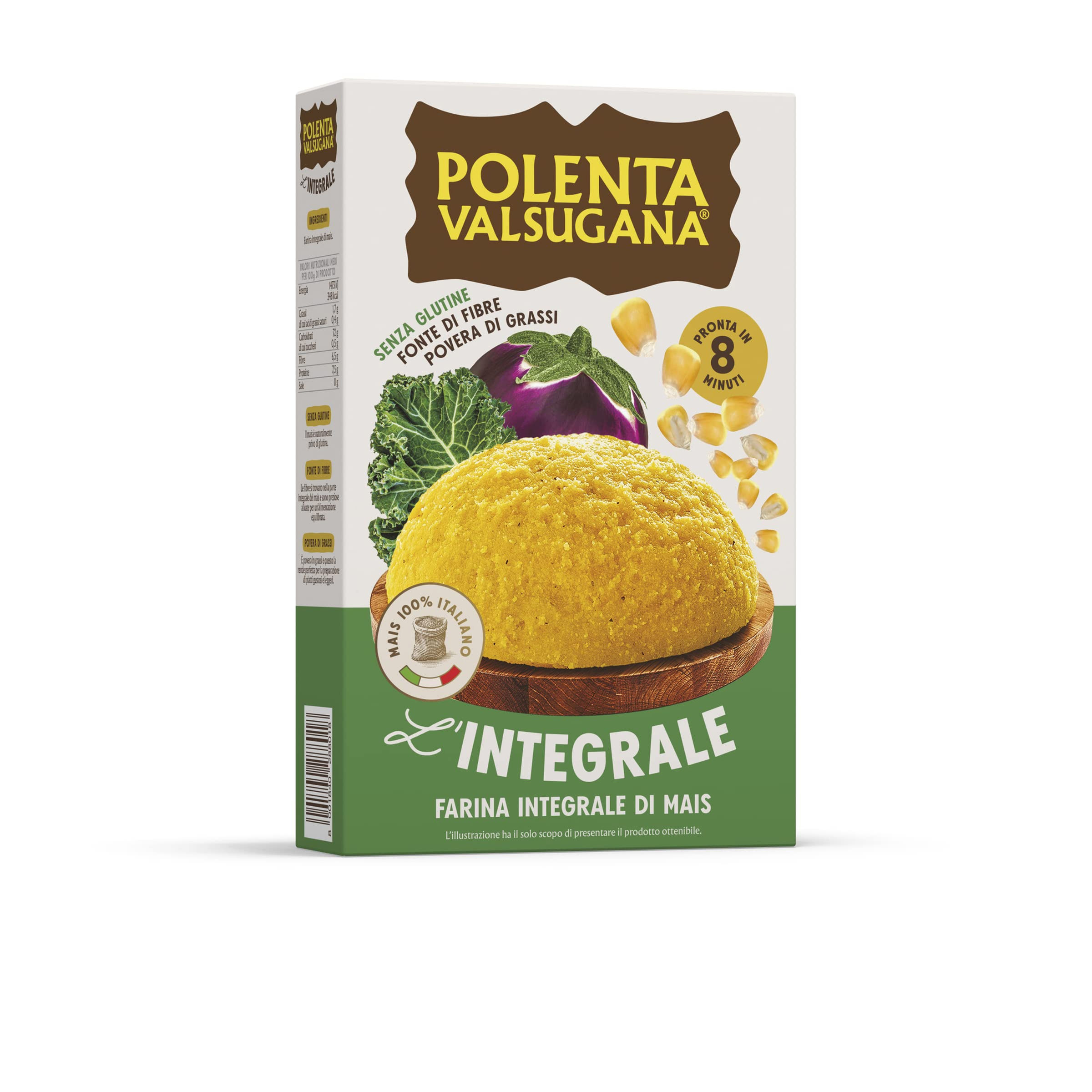 VALSUGANA POLENTA INTEGRALE 330G