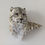 Thumbnail: Life-Sized Snow Leopard Shoulder Wall Mount Reproduction - Side View