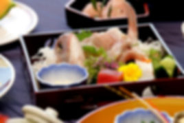 1日1組予約限定のコース料理や懐石料理も承っています。刺身と合わせた煎り酒が最高