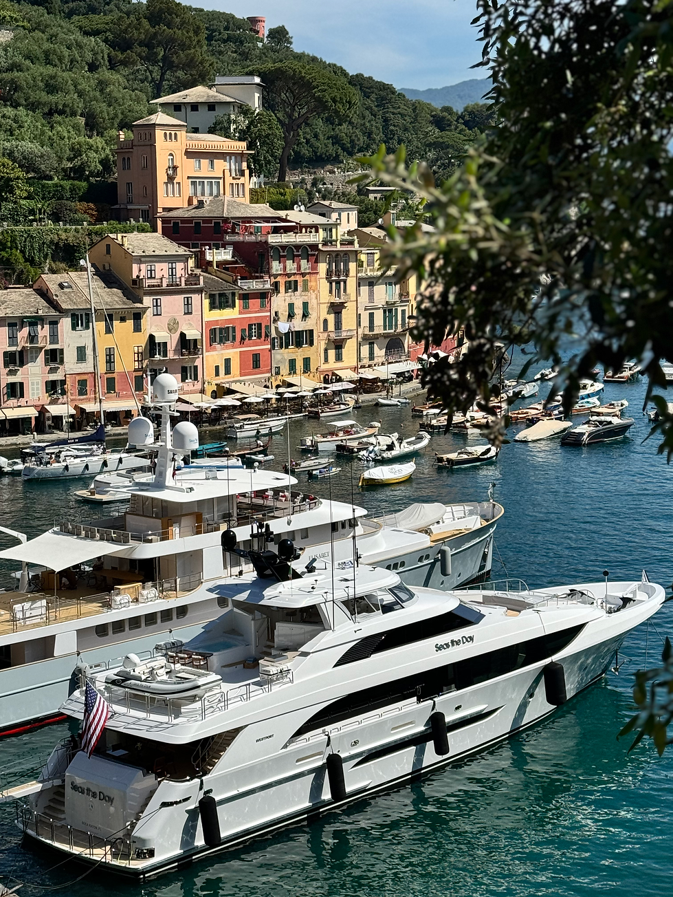 Seas the Day in Portofino, Italy.