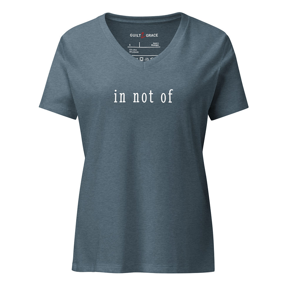 Thumbnail: In Not Of - Women's Relaxed V-Neck