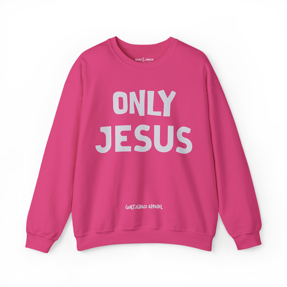 Thumbnail: Only Jesus Crewneck Sweatshirt