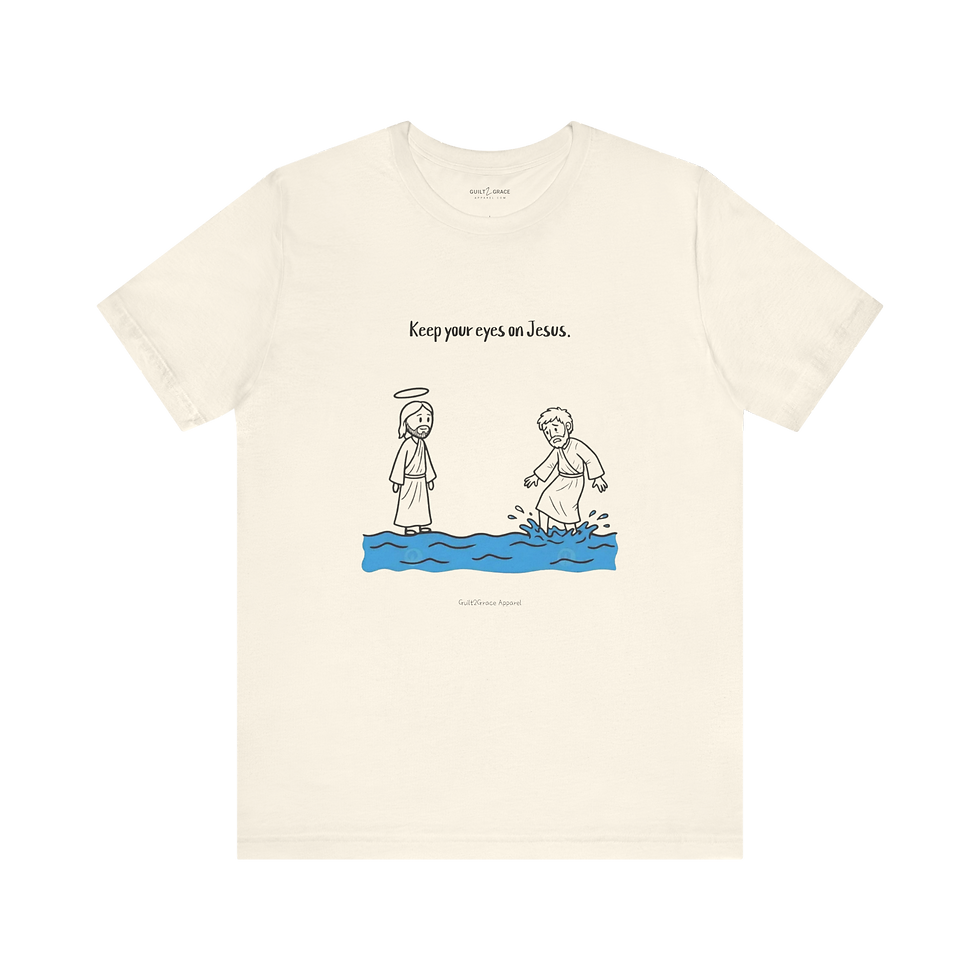Thumbnail: Walking on Water Graphic Cotton Tee