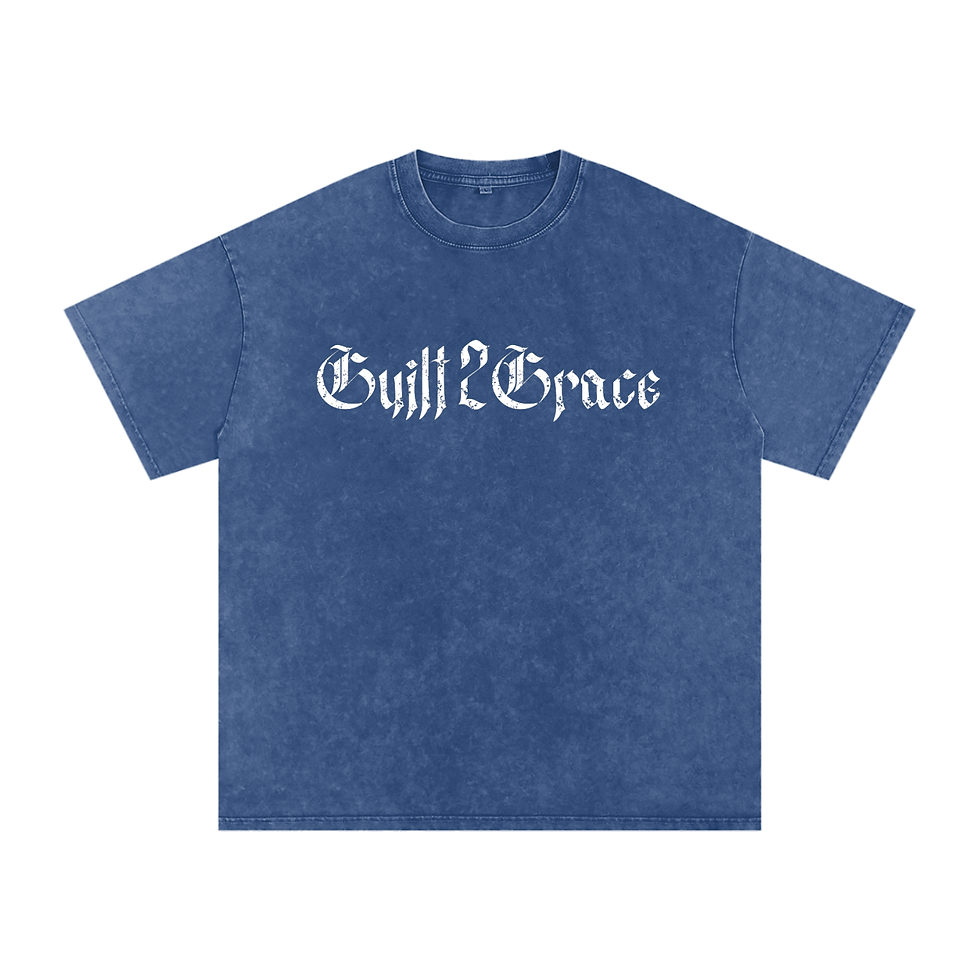 Thumbnail: Snow Washed Guilt2Grace Street Tee
