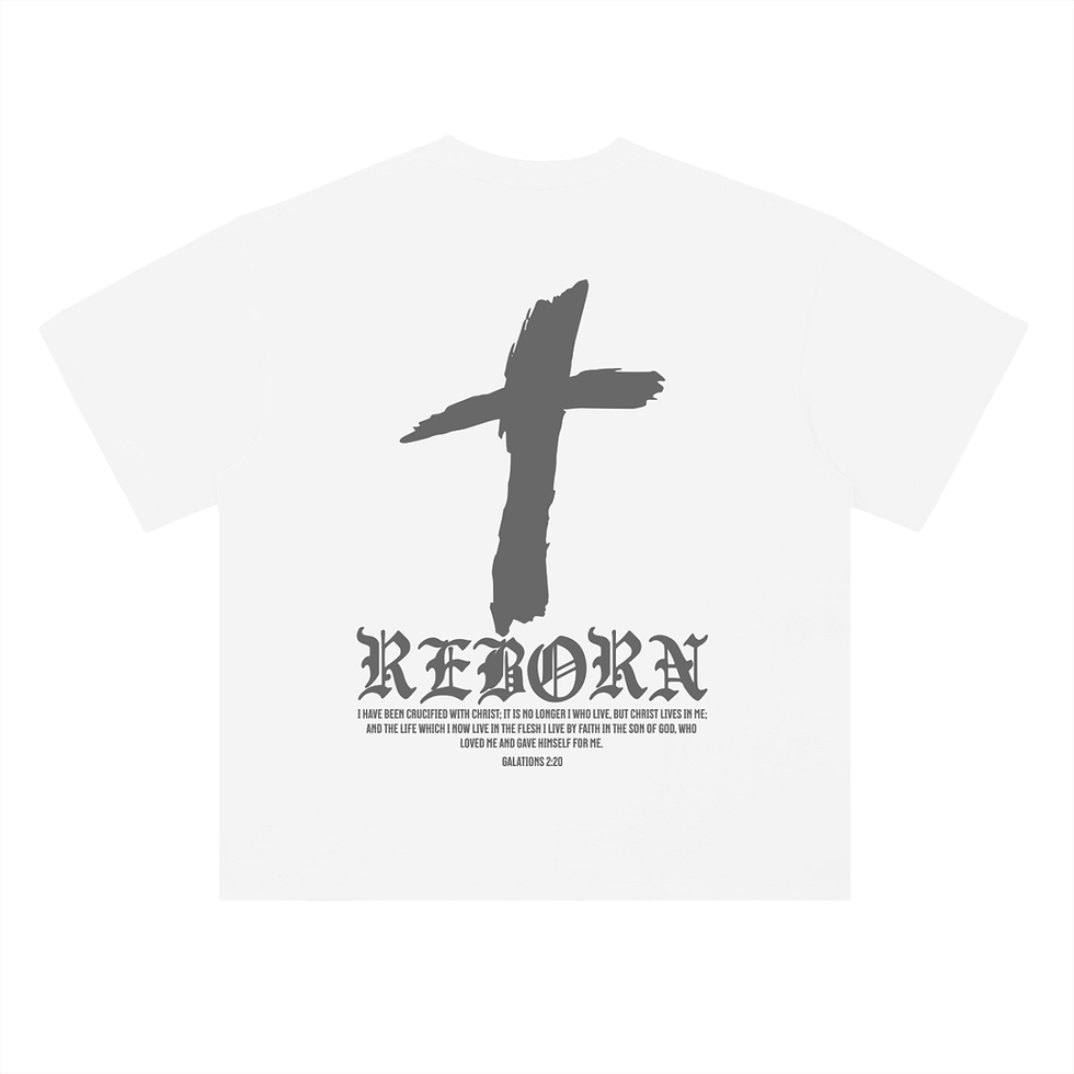 Thumbnail: Reborn - Heavyweight Drop Shoulder Tee