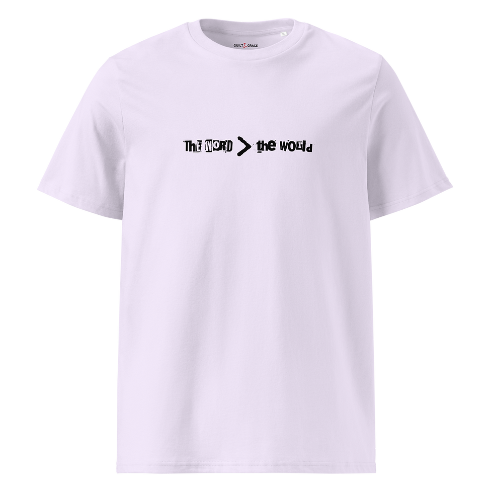 Thumbnail: The Word > the world Tee