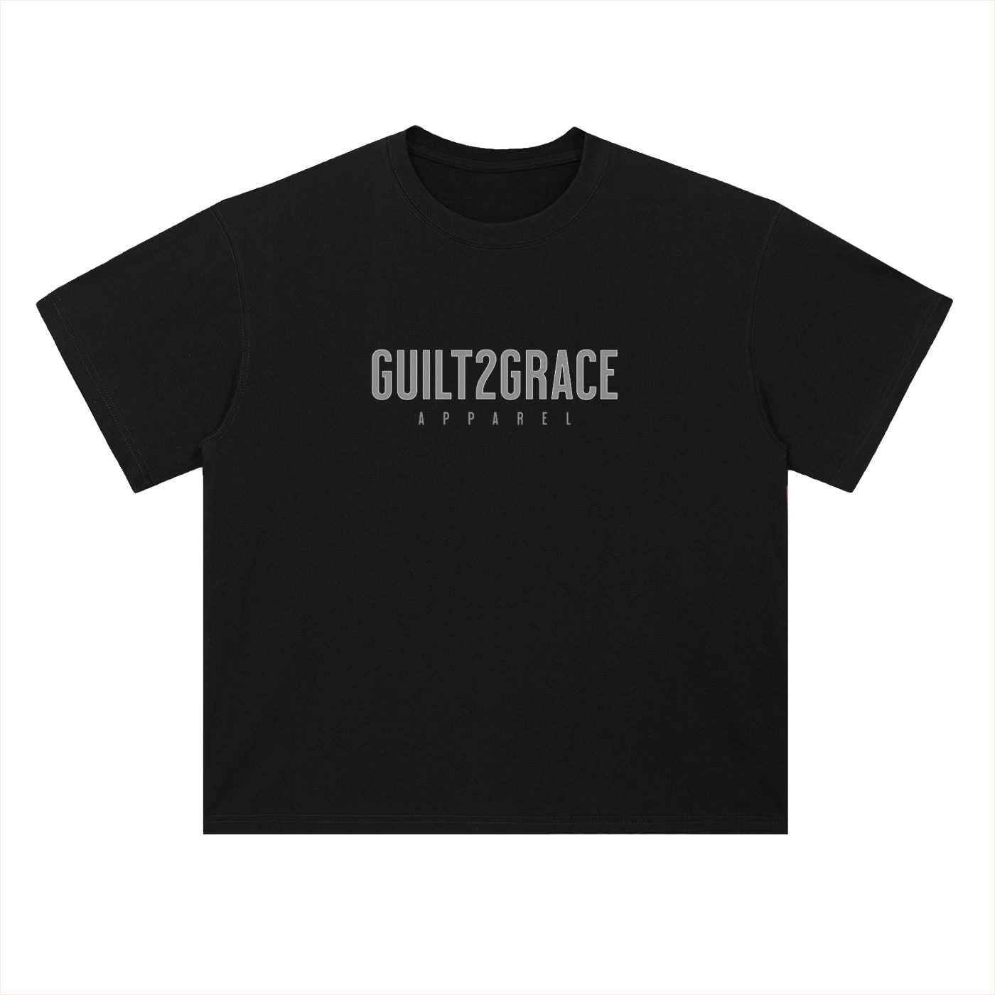 Stained Glass Cross Heavyweight Drop Shoulder Tee