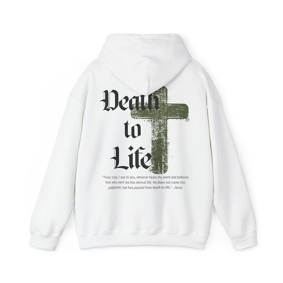 Thumbnail: Death to Life Pullover Hoodie