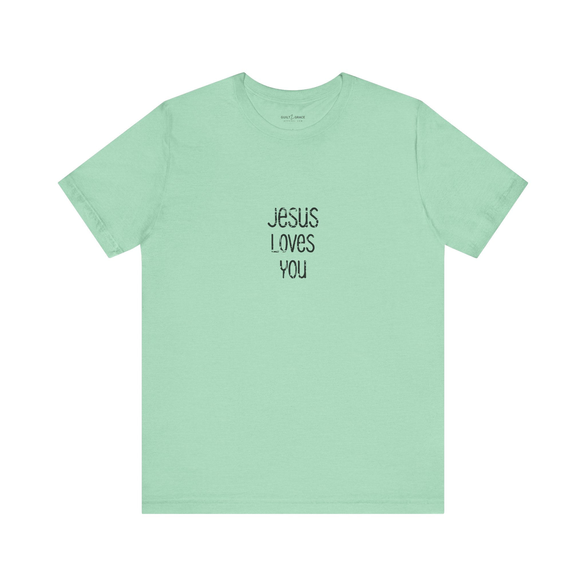 Jesus Loves You Unisex Cotton Tee