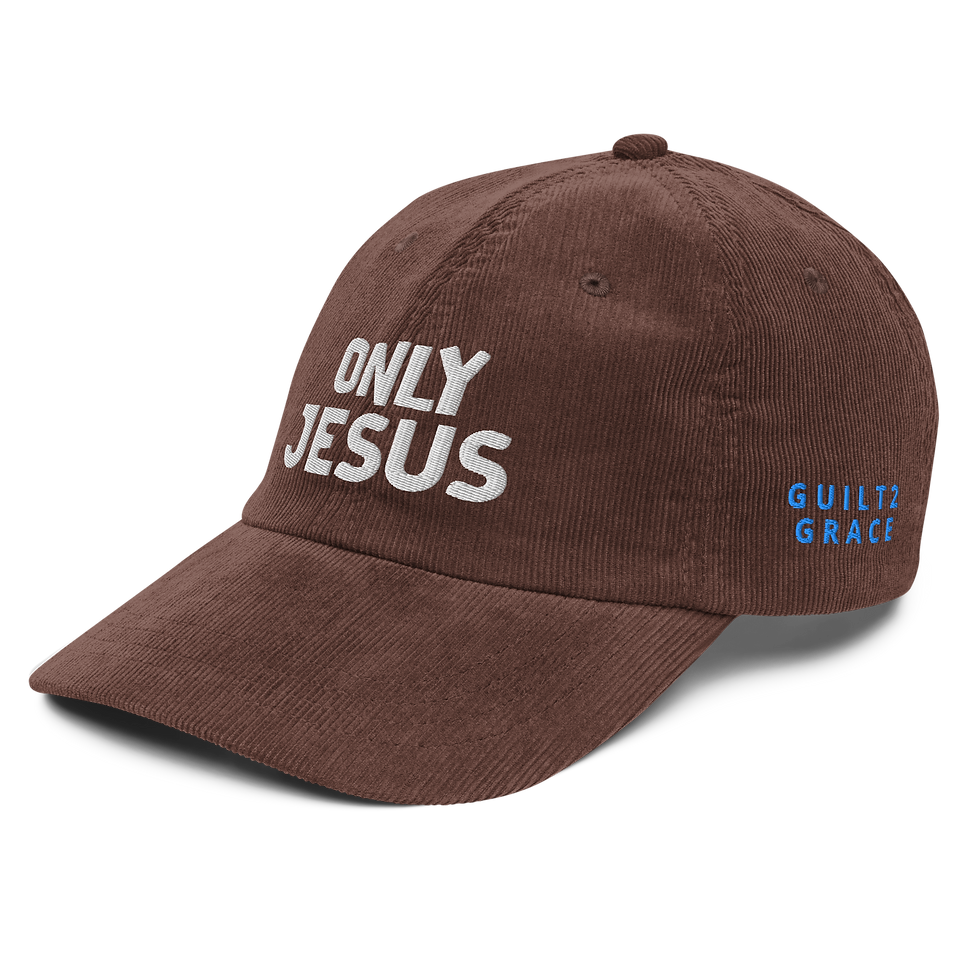 Thumbnail: Only Jesus Corduroy Cap