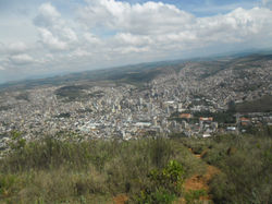 Vista de Poços de Caldas