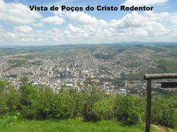 Vista de Poços do Cristo Redentor