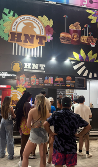 HNT na sapucaí no carnaval do rio de janeiro