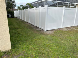 Vinyl Privacy Fence