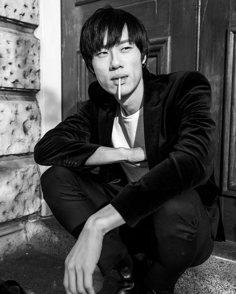 Tattooed model portrait London U.K