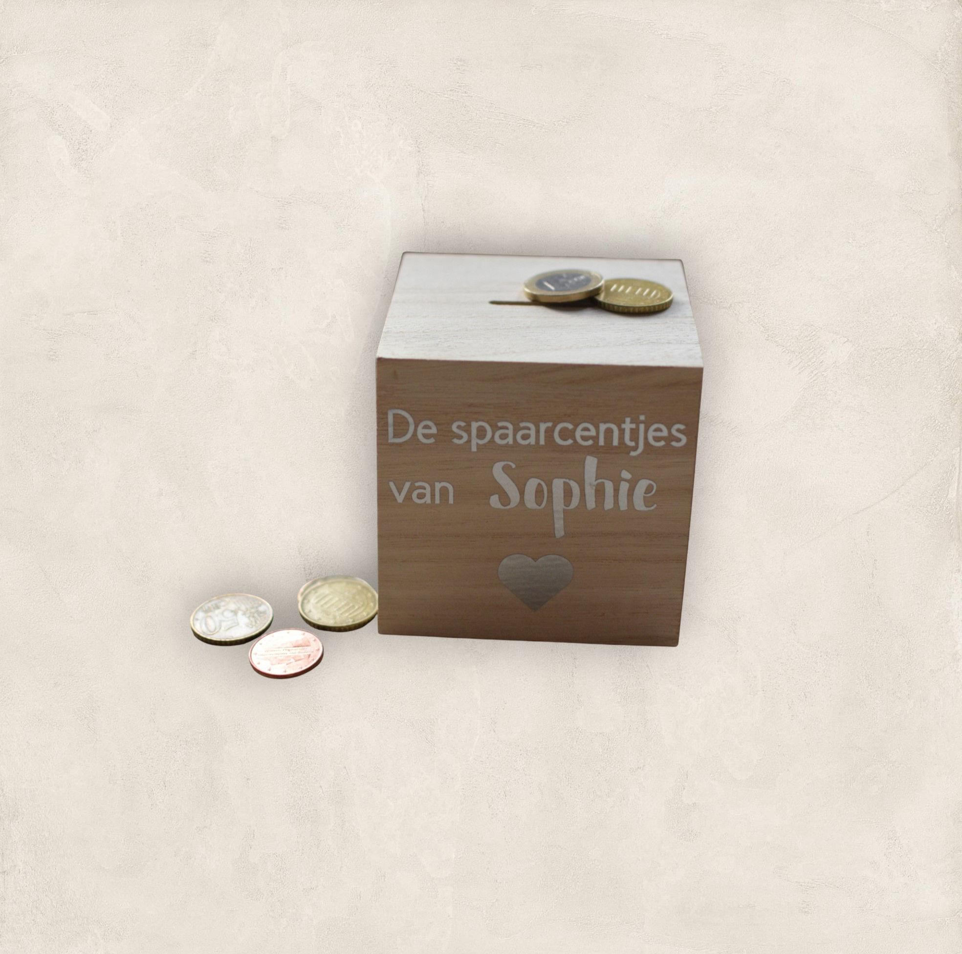 Spaarpot met naam