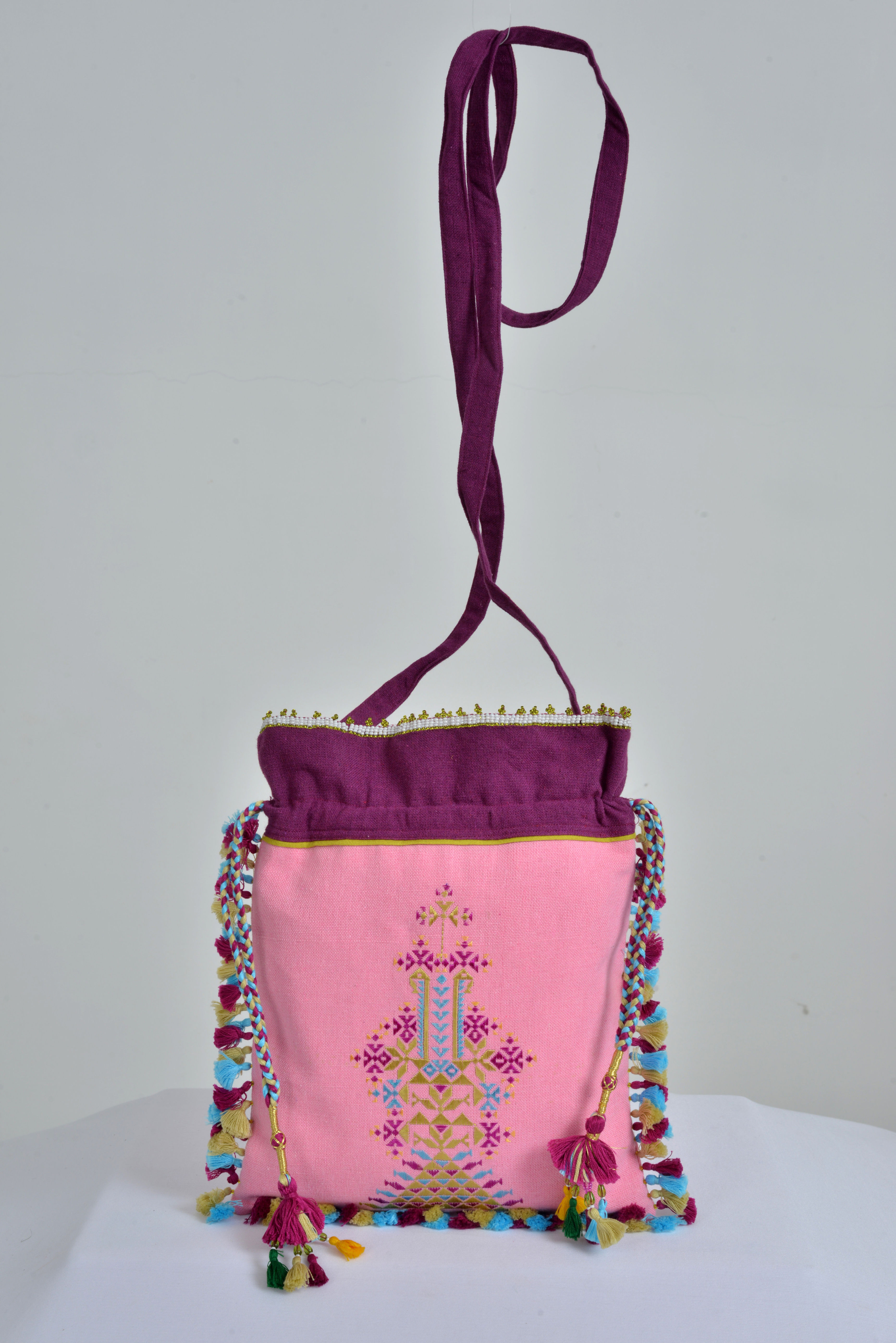 Suf Embroidery Potli Purse