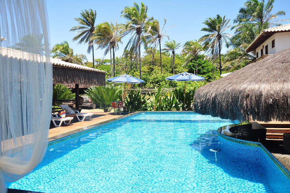 Piscina da pousada Viking Inn Boutique