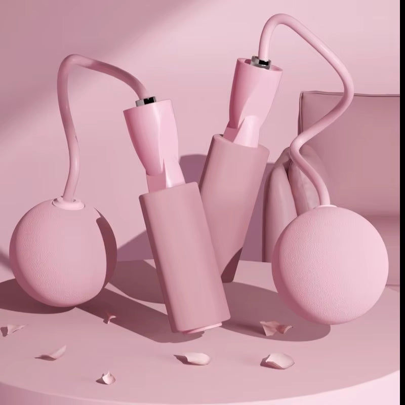 Thumbnail: 1Pcs Cordless Jump Rope Home Gym Equipment with Heavy Balls Sports Fitness Train