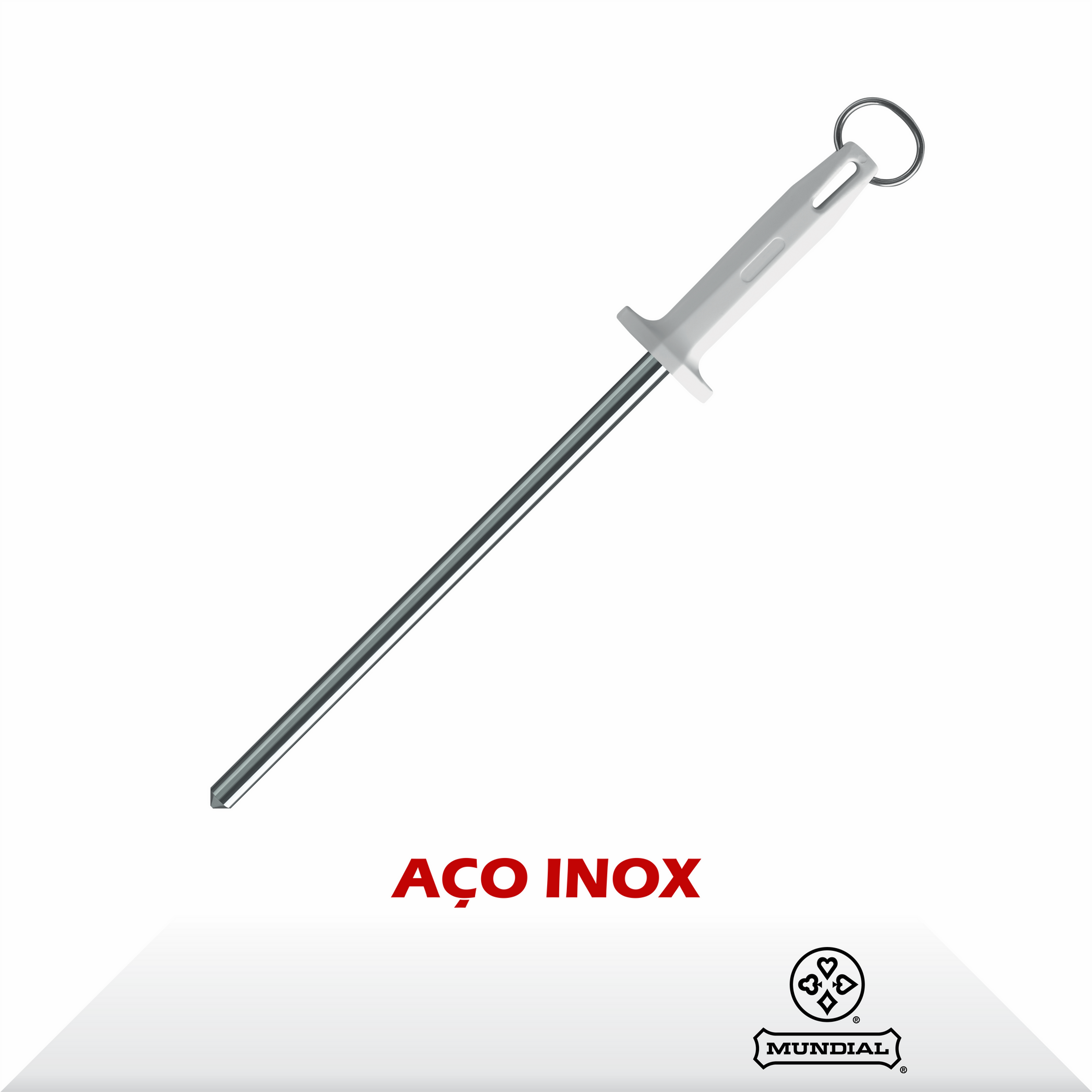 Chaira INOX LISA 5541-10"(254mm)  Mundial Série 5500