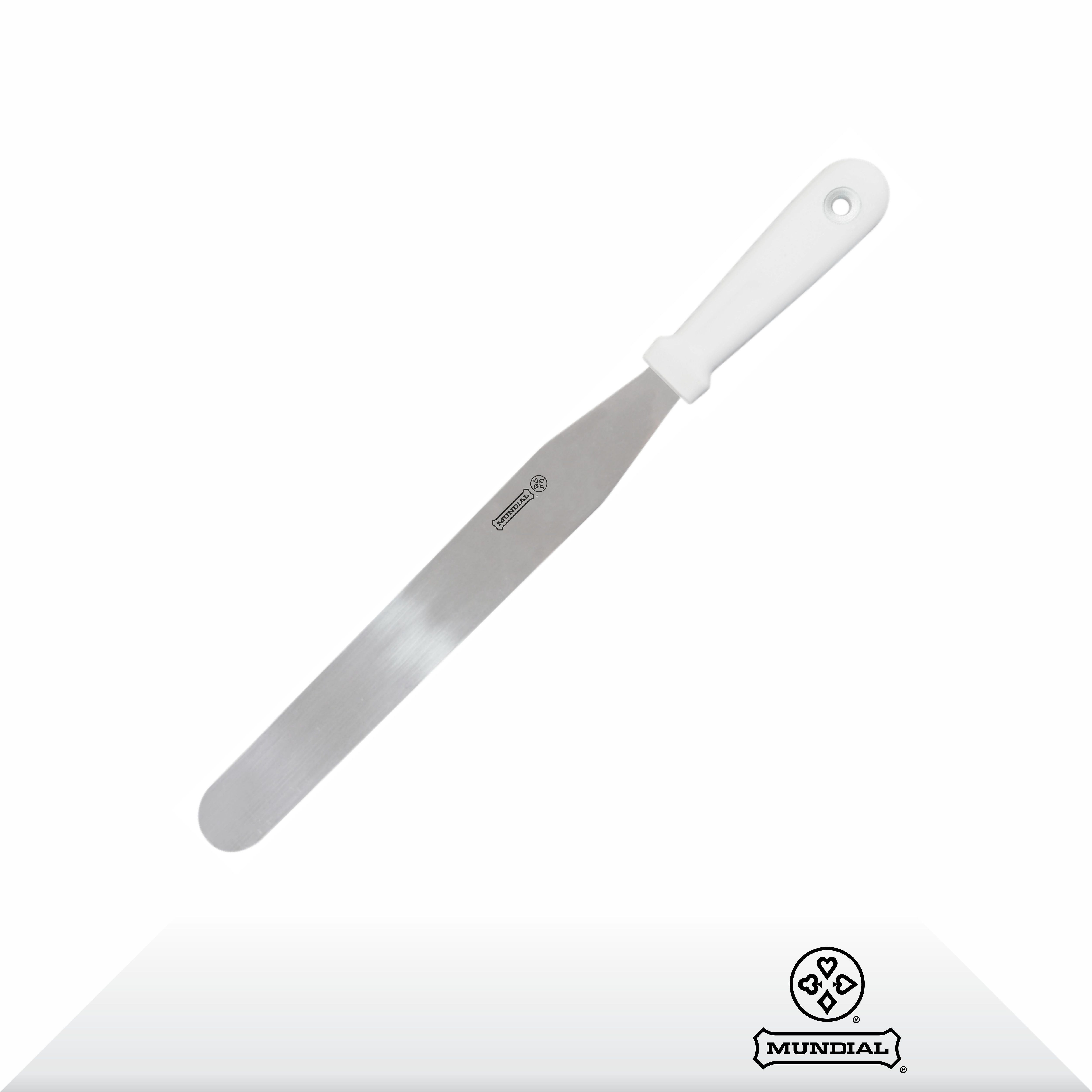 Espátula Lâmina Estreita e Reta 7027-10"(254mm) Mundial Série 7000