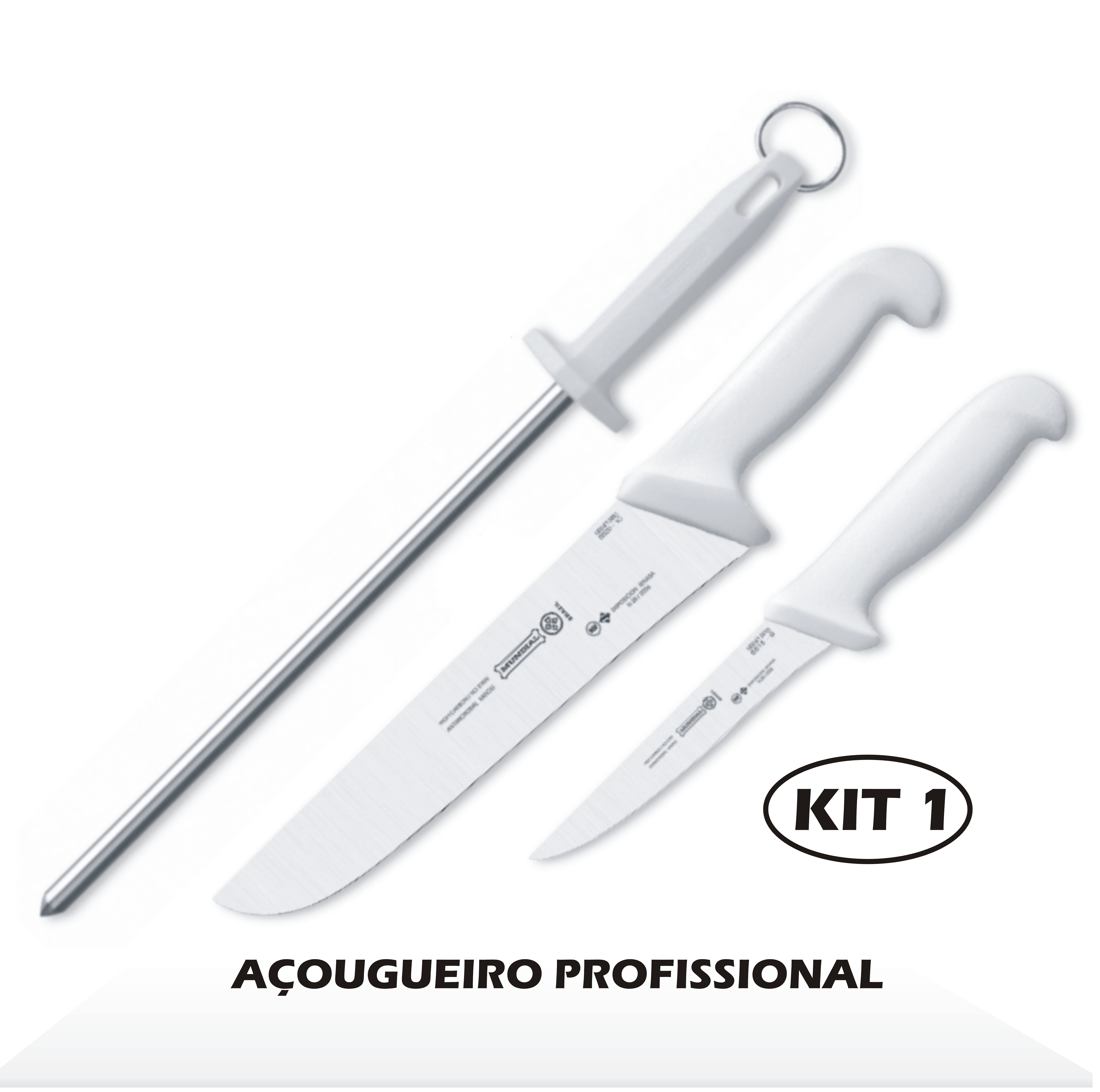 KIT-1 Açougueiro Profissional Mundial Série 5500