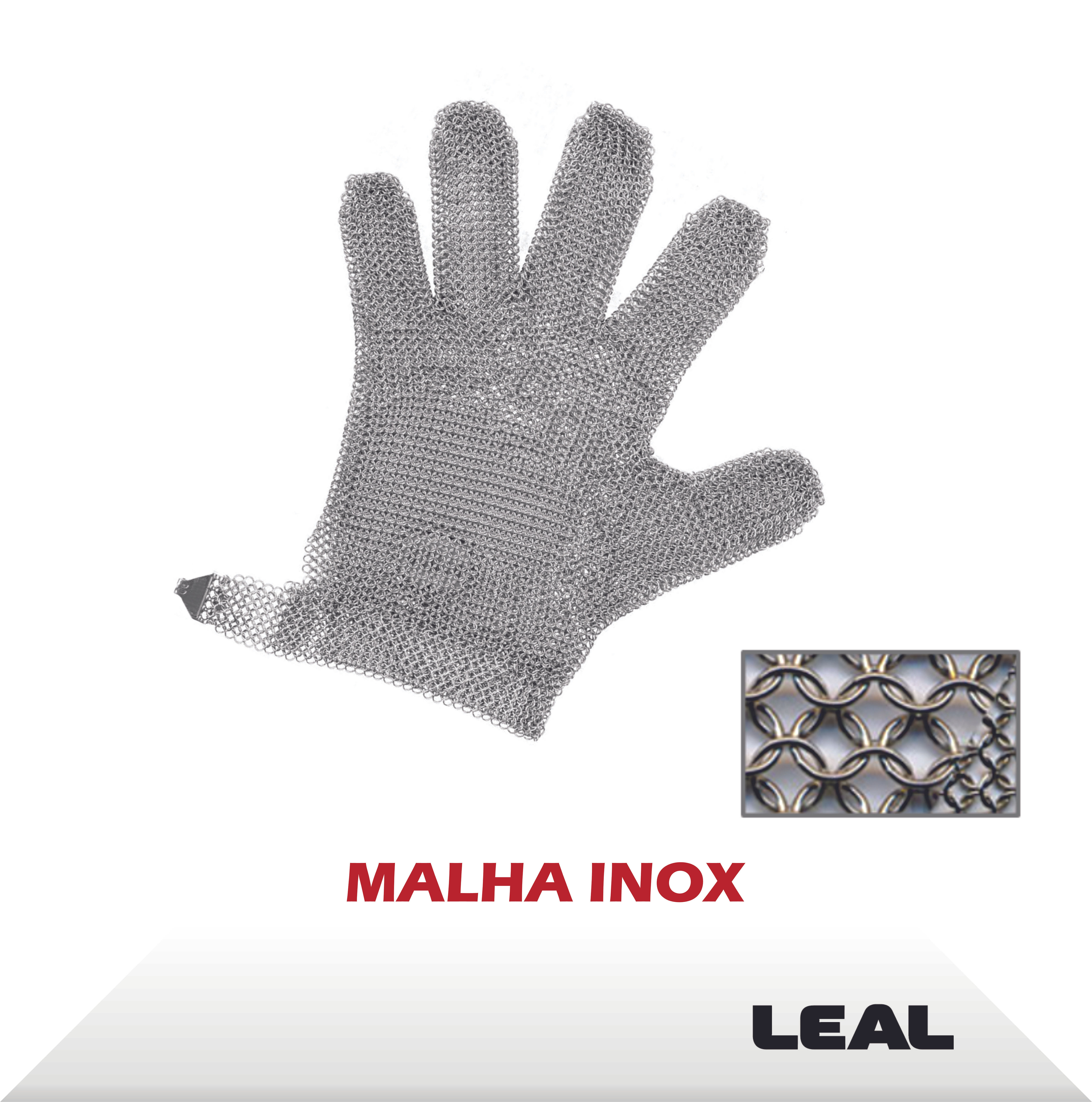 Luvas de Malha de Aço Leal Série FIXBR