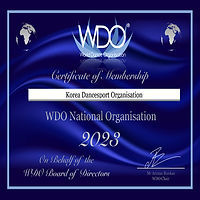 2023 WDO-KDO Certificate